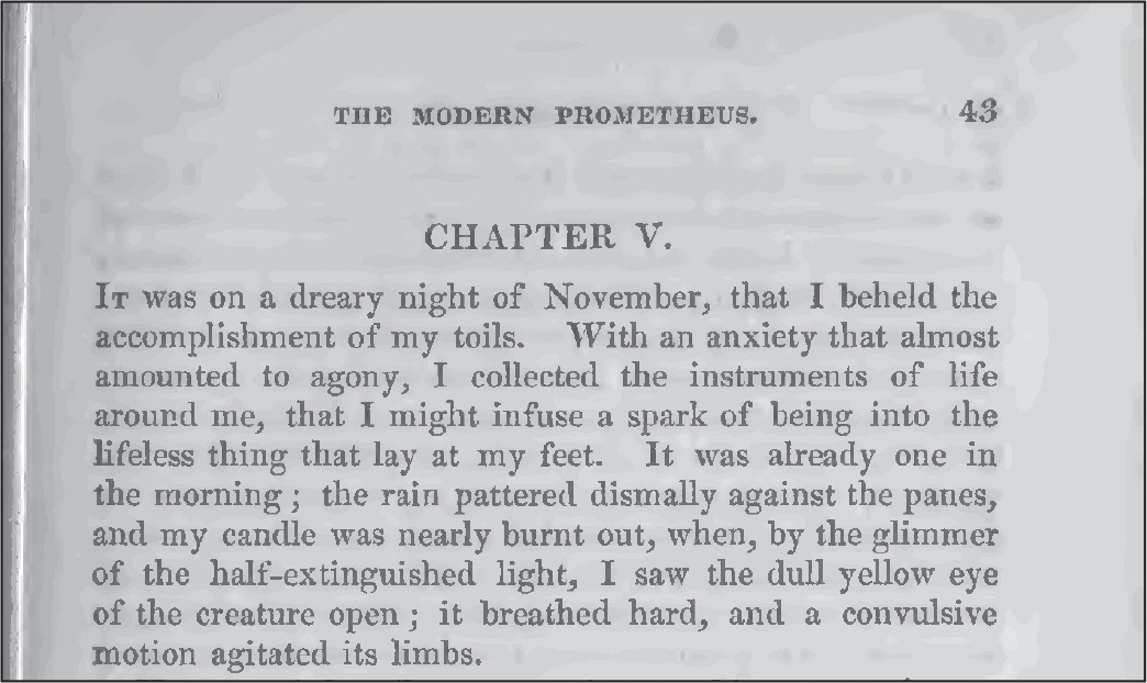 A scan of a book page labeled Chapter V