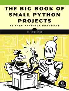 Big Book of Small Python Projects book cover thumbnail